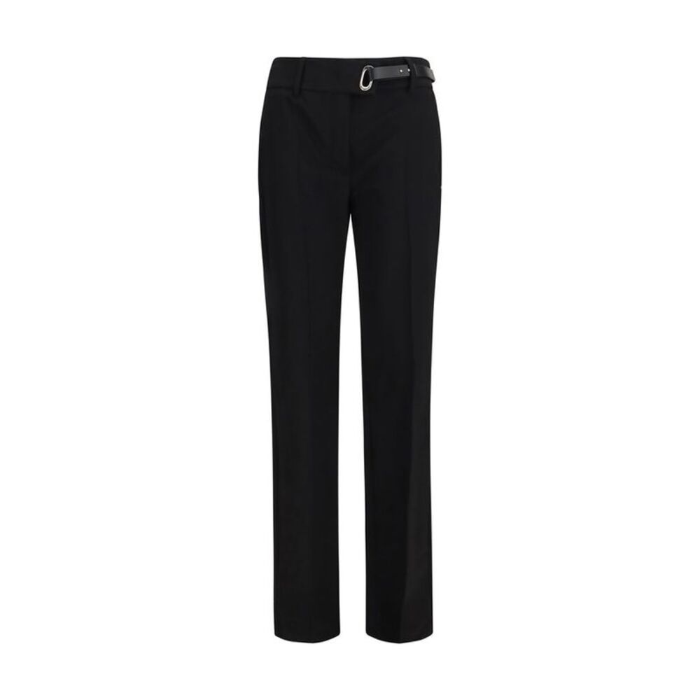 Max Mara Black Viscose Casual Women's Pants